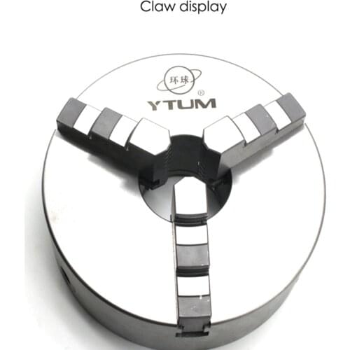 K11-80/100/125/160 3 Jaw Lathe Chuck Self Centering Hardened Reversible Tool for Drilling Milling Woodworking Lathe Chucks