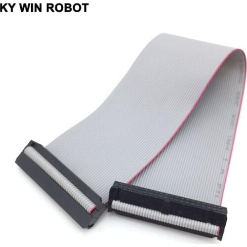 40Pin Flat Cable GPIO Cable 250mm 25cm 40 Core Cable Gray 40p Spacing 2.54mm For Raspberry Pi