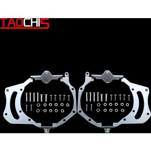 Taochis Car Styling Frame Adapter Bracket Holder for Infiniti FX35 FX37 S51for Hella 3R G5 3/5 Bi Xenon Projector Lens