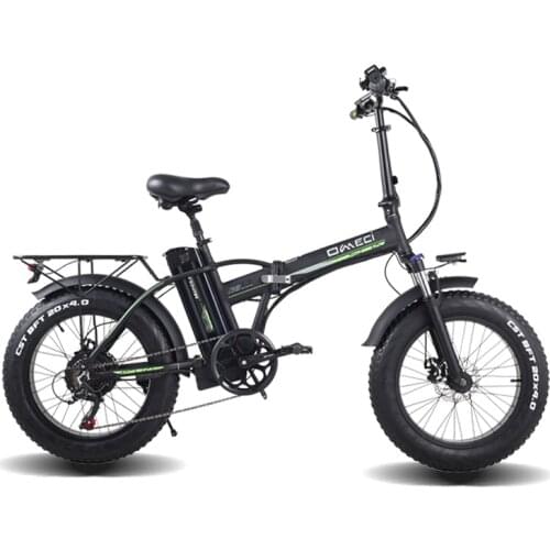 Electric Bicycle 20 Inch Electric Folding Bike Fat Tire Snow Beach Ebike 500W 48V 15Ah Lithium Battery Bike mountain bike