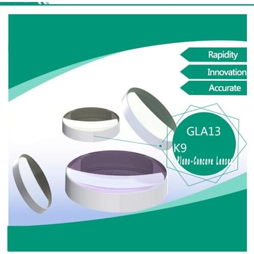 K9 Plano-Concave Lens Uncoated Optics Scientific Research Experiment Diffused Light Lens Precision Optical Component Test