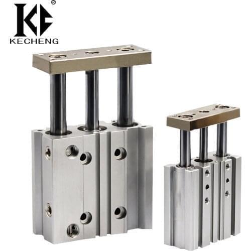 MGPM12 10Z 15Z 20Z Thin Cylinder 12mm Bore Three Axis Three Bar Pneumatic Components