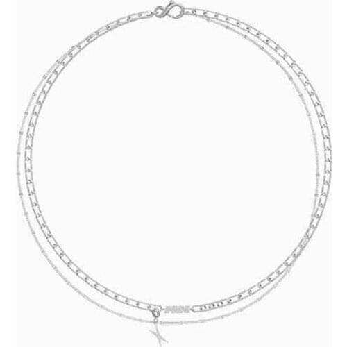 Stacked necklace female ins sex cold wind lightning design free-form personality collarbone necklace