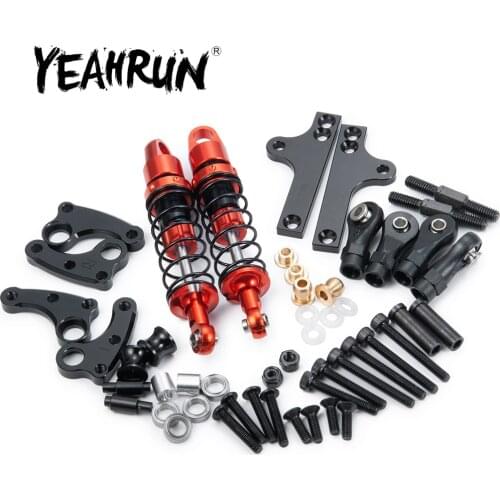 YEAHRUN 1:10 RC Crawler Car Upgraded Parts Metal Shock Absorber Cantilever Set for Axial SCX-10 II 90046 Traxxas TRX-4