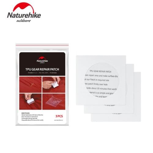 Naturehike Outdoor Tent Sleeping Bag Mat Pillow Waterproof Anti-leakage Repair Patch 3pcs