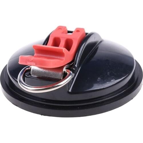 R66A Suction Cup Heavy Duty Tie Down Car Mount Luggage Tarps Tents with Securing Hook Universal for Car