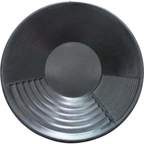 ABSF Black Plastic Gold Pan Basin Nugget Mining Dredging Prospecting for Sand Gold Mining Manual Wash Gold Panning Equipment
