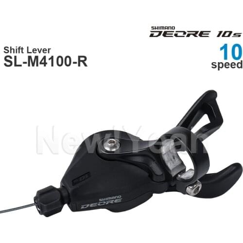SHIMANO DEORE M4100 10v Shifter RAPIDFIRE PLUS - Right Shift Lever - Clamp Band - 10-speed original parts