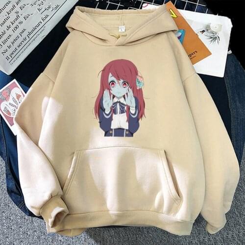 Zombie Land Saga Anime Hoodie Women Men Long Sleeve Kawaii Printed Sakura Aesthetic Clothing Hoddies Teens Oversized Sweatshirts