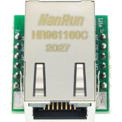 Smart Electronics USR-ES1 W5500 Chip New SPI to LAN/ Ethernet Converter TCP/IP Mod