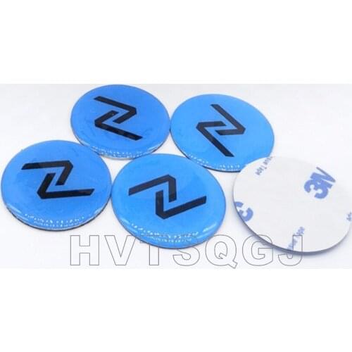 100pcs Free shipping 13.56mhz PVC 13.56mhz Epoxy NFC Tag with 3M adhensive tape