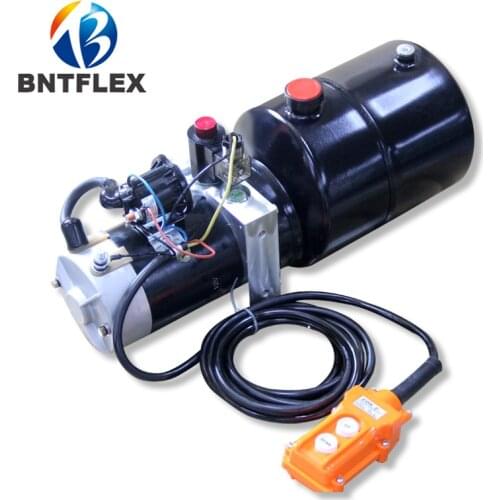 12V24V DC battery pump oil hydraulic oil lubricating hydraulic pump 0.75kw