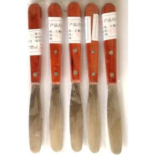 2 Pcs,Dental Lab Material Gypsum Knife,Plaster mix adjustment tools