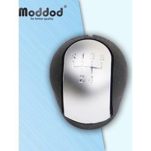 5/6 Speed Car Shift Gear Knob for Opel Vectra C Signum 2002-2005 Handball Cover Chrome Car Styling Accessories