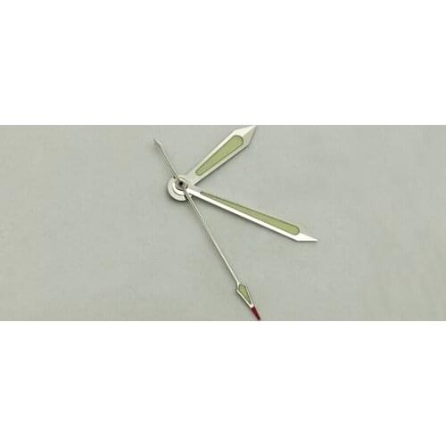 Watch Accessories Repair With Luminous Hands for NH35 NH36 Automatic Movement Green Luminous Stainless Steel Watch Pointer