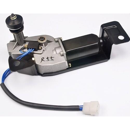 Free shipping for R55-7 wiper motor KOBELCO SK60-8 wiper motor assembly 12V