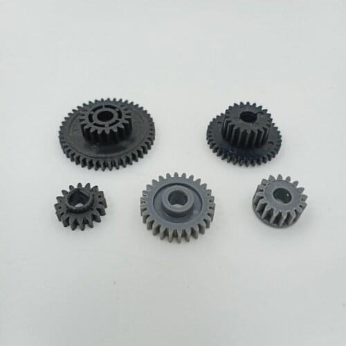 Free Shipping Printer Parts Compatible Paper Feed Gear Kit for TMU220 TM-U220 5pcs/set