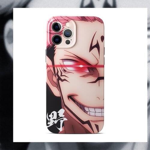 Jujutsu Kaisen Itadori Yuji Phone Case Cover for Iphone 12 Pro Max X XR XS MAX 6 7 8 Plus 11 Pro Max