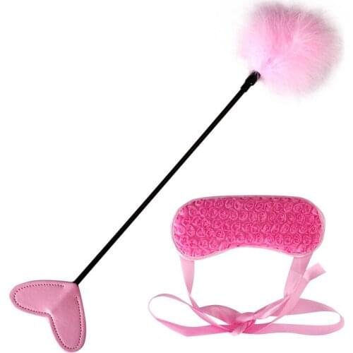 Double with flirting tickling PU leather spanking slap slap licking ass SM sex adult game toy men and women couple