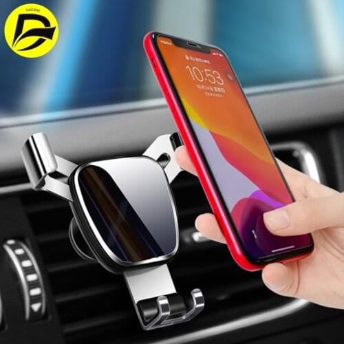 Gravity Car Holder For Phone Air Vent Clip Mount Mobile Cell Stand Support Universal Smartphone Telefon Dashboard