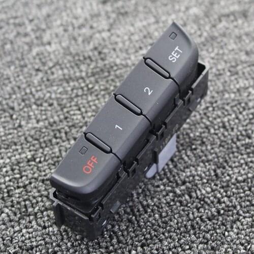 LHD Front Door Seat Memory Adjust Switch Button Tire Pressure Monitoring Warning Switch For Audi A4 B8 S4 RS4 A5 2008-2016