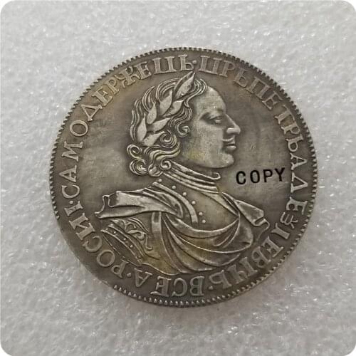 1719 RUSSIA 1 ROUBLE Copy Coin commemorative coins-replica coins medal coins collectibles