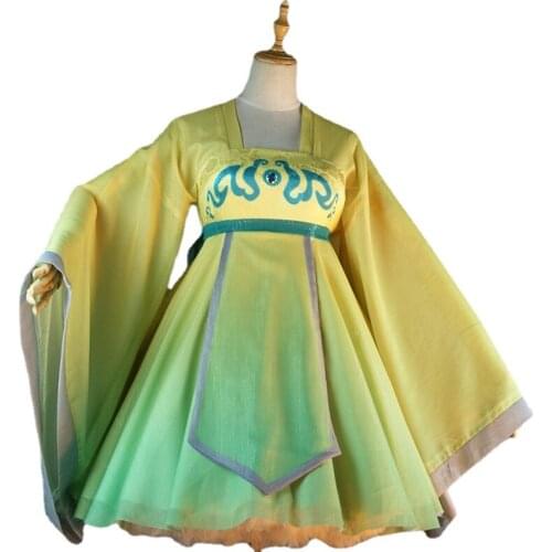 Game Glory of Kings Cosplay Cai Wenji Costume Fancy Dress Fashion Combat Dress Halloween Party Role Play Clothing Custom