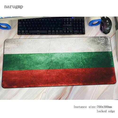 Flags mouse pad locked edge Computer mat 700x300x3mm gaming mousepad large esports padmouse keyboard games pc gamer desk