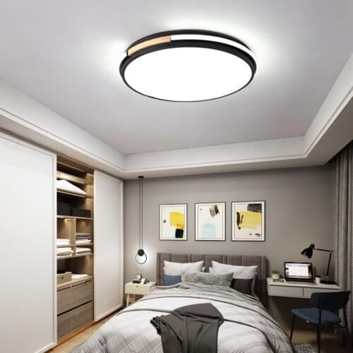 New Design Ceiling Lights Round For Living Room Studyroom Kitchen Bar Apartment Indoor Decorative LED Lamps Fixtures AC90-260V