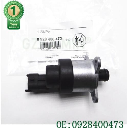 NEW TOP QUALITY Rail Fuel Pump Pressure Regulator Control Metering Solenoid SCV Valve Unit oem 0928400473 0 928 400 473