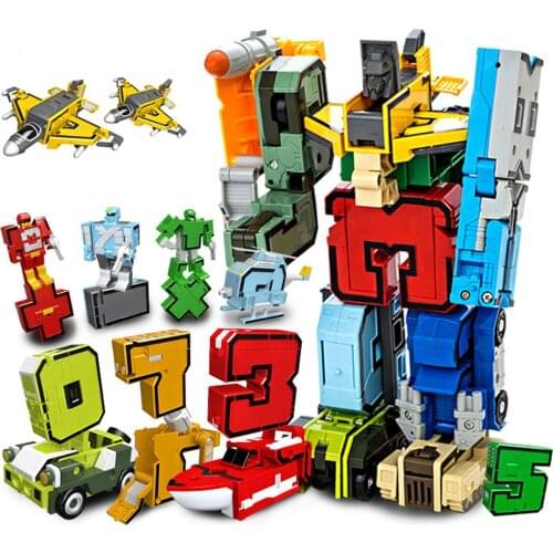 Puzzle Digital Deformation Robot Battleship Tank Armored Vehicle ABS Plastic Environmental Safety And Health Boy Toys