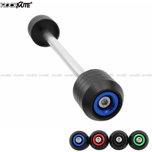 For Triumph SPEED TRIPLE 2007-2009 Front Axle Wheel Slider Fork Crash Protector Pad Frame Slider