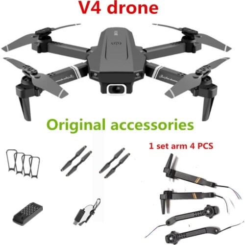 V4 WIFI FPV Drone Original Accessories 3.7V 1600mAh Battery protect Frame Spare Parts For 4D-V4 Quadcopter Drone