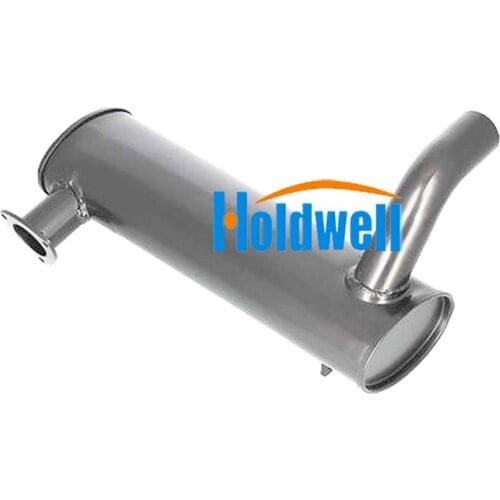 Holdwell Muffler Exhaust 6687887 for Bobcat Loader A300 S220 S250 S330 T250 T300 T320