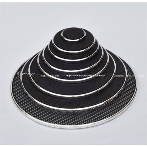 10pcs/ 2/3/4/5/6.5/8/10 inch Loudspeakers with Screws Mesh Cover Protective