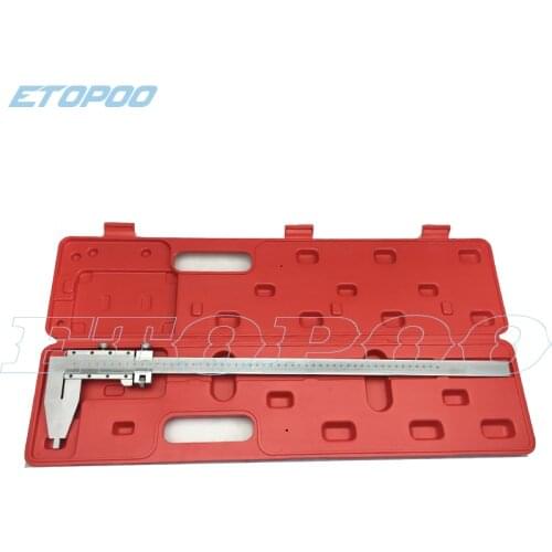 0-500mm Heavy Duty Vernier Caliper 500mm 20inch Slider Vernier Caliper Measuring Tools Gauge With Nib Jaws