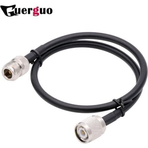 1PC 30CM 12" N Female To RP TNC Male Coaxial RF Cable Connector with Cable RG58 For The Printed Circuit Board (PCB)