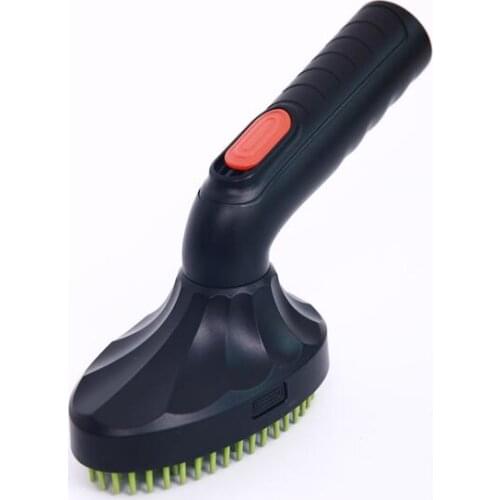 32mm diameter vacuum cleaner pet brush silicone teeth small brush for dog