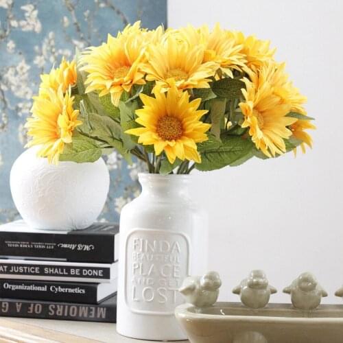 Искусственные подсолнухи APRICOT China At AliExpress