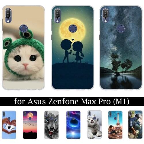 CEOTNG For Asus Zenfone Max Pro M1 ZB601KL Case Silicone Soft TPU Phone Case for Asus Zenfone Max Pro M1 ZB602KL Cover Case