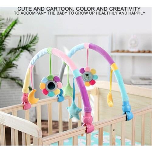 Baby Musical Mobile Toys for Bed/Crib/Stroller Plush Baby Rattles Toys for Baby Infant Toys 0-12 Month Newborn Educational Toys