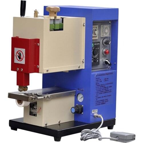Hot Melt Glue Edge Gluing Machine Folding Gluing Machine JZ-698A Semi-automatic Leather Gluing Machine