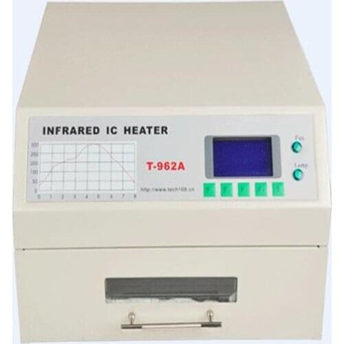 PUHUI T962A Infrared IC Heater IR Reflow Oven BGA rework station 1500W