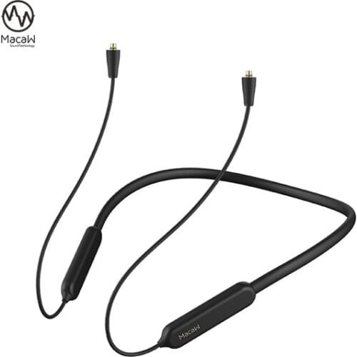 Macaw TE10/20/30/40/50/60 Aptx CSR8645 Bluetooth 5.0 Nech-hanging Earphone Cable For Shure/Sony/Audio Technica