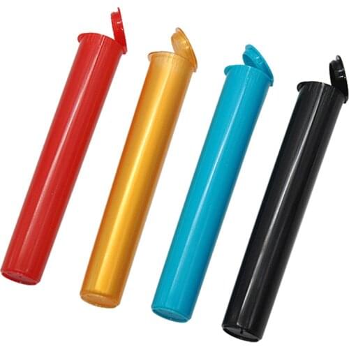 1pc Pill Box Plastic Tube Pill Case Lightweight And Easy To Clean Multipurpose Weed Box Case Accessories Random Color