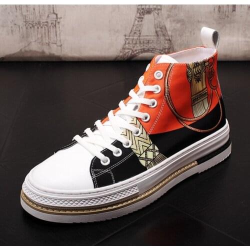 Stephoes Men Fashion Casual Ankle Boots Spring Autumn Thick Bottom Classic Breathable Sneakers Male Cotton Fabric Boots