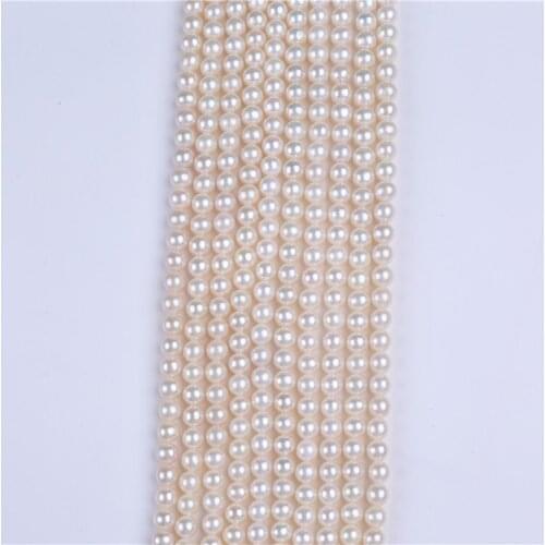 The factory price 6.5-7mm round freshwater pearls for sale