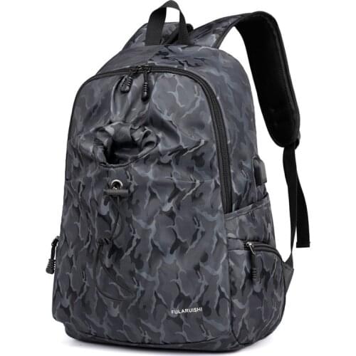 Multifunction USB charging Men Laptop Backpacks For Teenager School Bags Fashion Male Mochila Travel backpack bagpacks