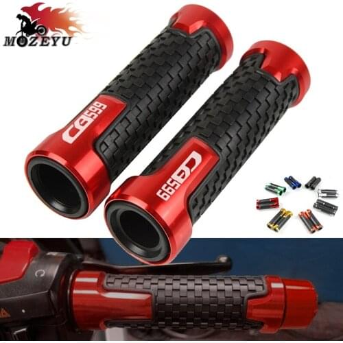 Motorcycle 7/8"22mm Universal Handlebar Grip Handle Bar Motorbike Hand Grips For HONDA CB599 HORNET CB 599 1998-2006 2005 1999