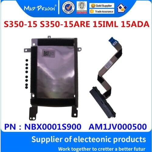 NEW SSD HDD Hard Disk Connector Cable HDD Caddy bracket For Lenovo IdeaPad S350-15 S350-15ADA S350-15ARE S350-15IML NBX0001S900
